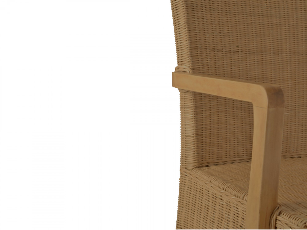 Armlehnstuhl Rattan Modern Mango Rattan natur