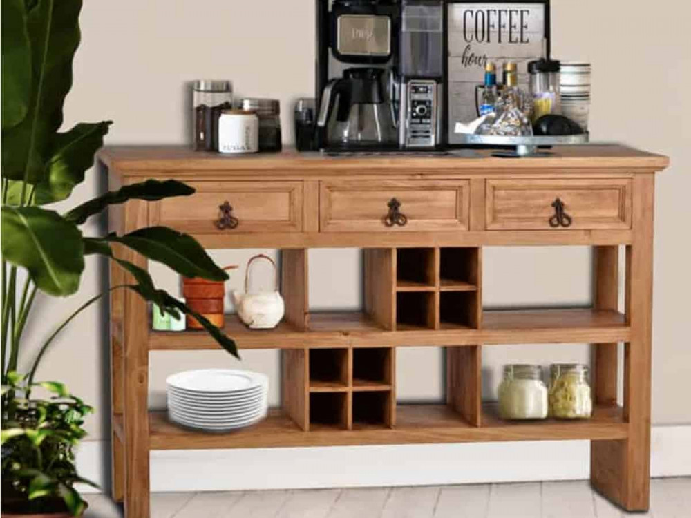 Konsole Mexico Möbel Landhaus Pinie Honig