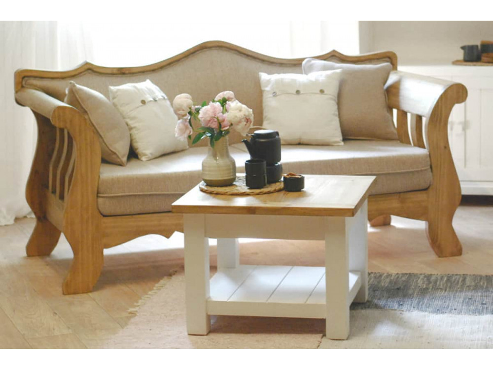 Sofa Mexico Möbel Landhaus Pinie Honig