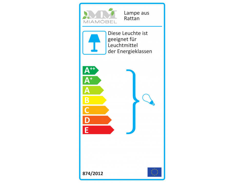 Stehleuchte  Modern Braun