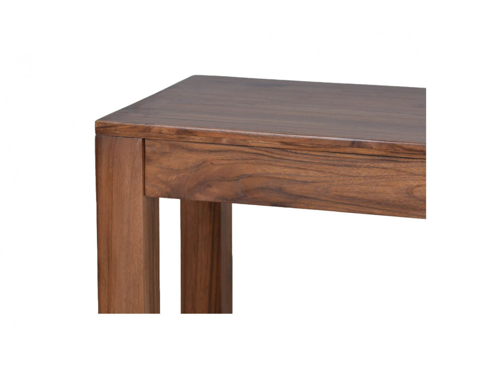 Bank Lendra Modern Massivholz Teak Hellbraun