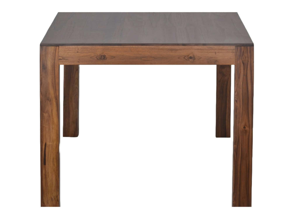 Esstisch Lendra Modern Massivholz Teak Hellbraun