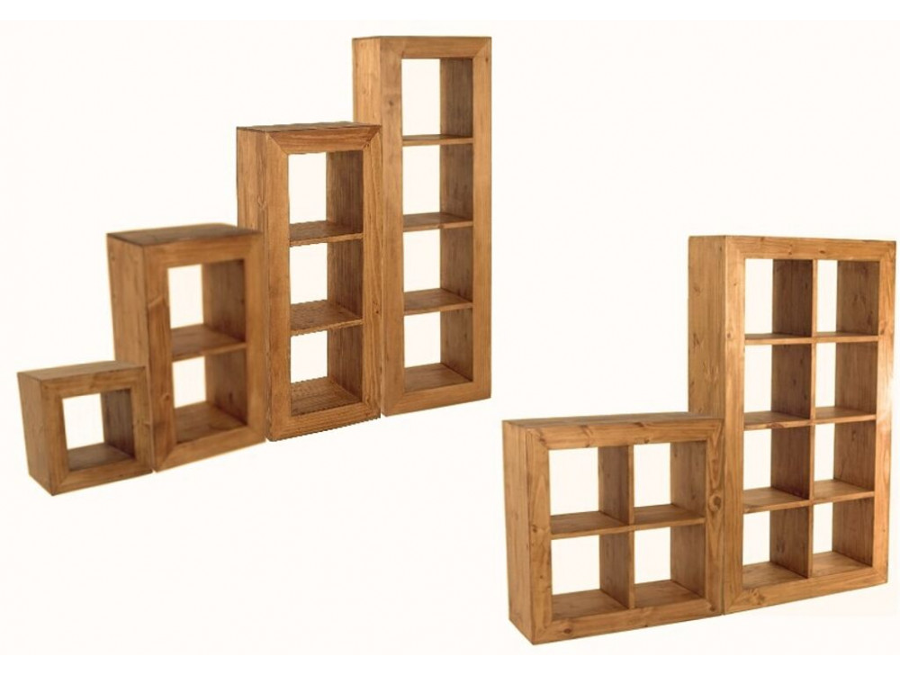 Regal Mexico Möbel Landhaus Pinie Honig