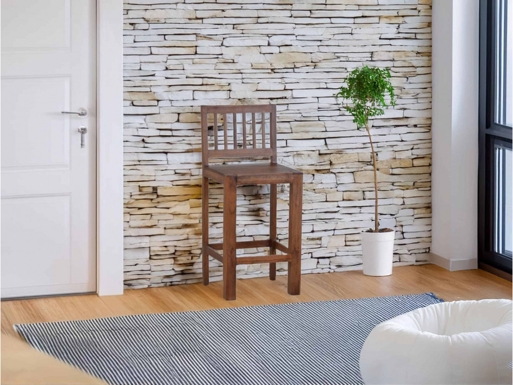 Barhocker Thali Modern Sheesham Sheesham natur