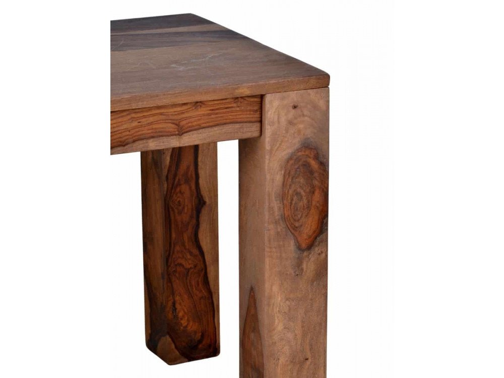 Sitzhocker Thali Modern Teak Hellbraun