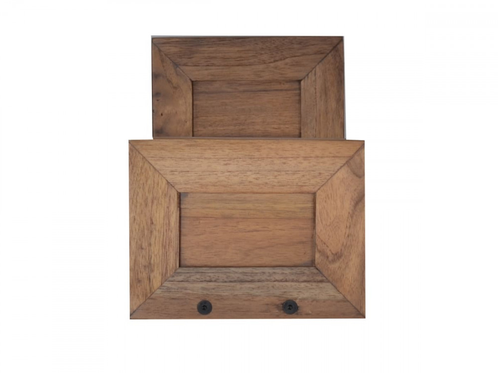 Wandregal Masala Modern Teak Braun