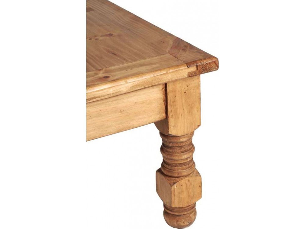 Couchtisch Mexico Möbel Landhaus Massivholz Pinie Honig