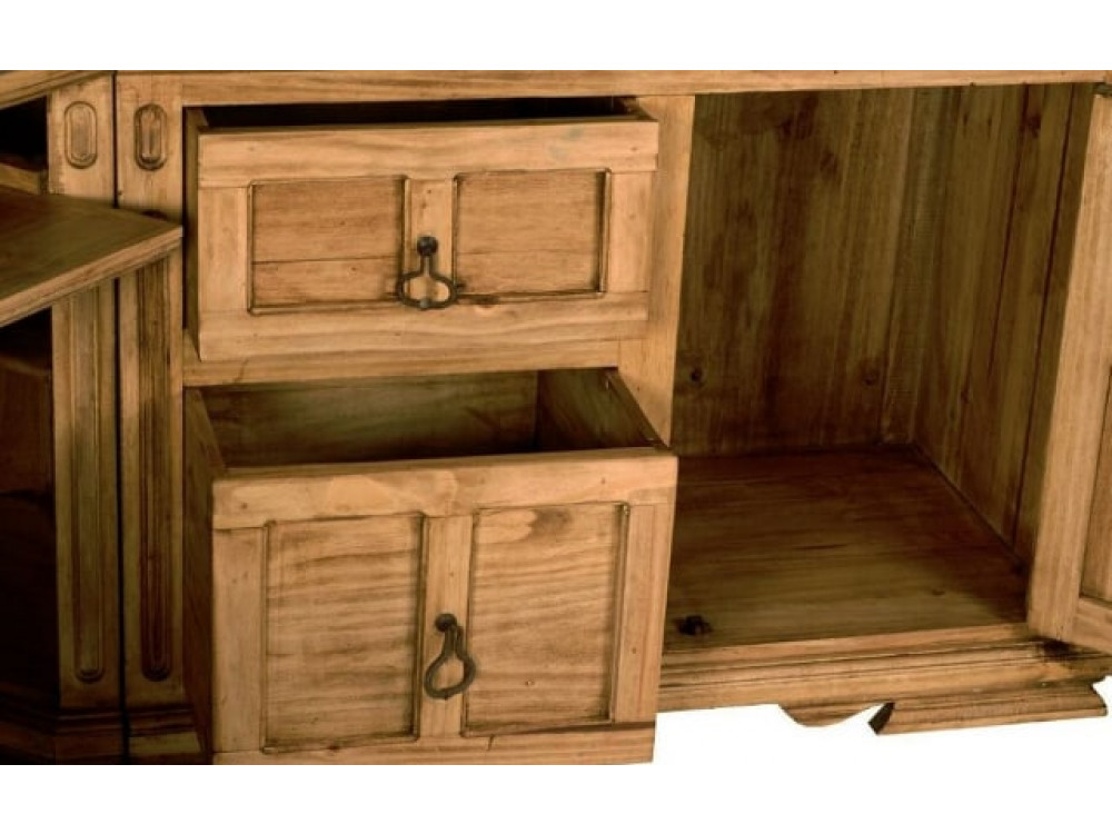 Schreibtisch Mexico Möbel Landhaus Pinie Honig