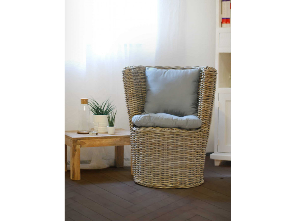 Sessel  Modern Kubu-grau