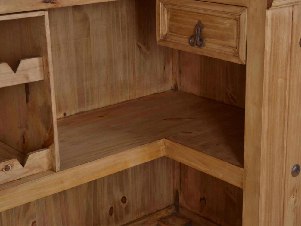 Bar Mexico Möbel Landhaus Pinie Honig