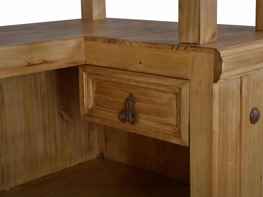 Bar Mexico Möbel Landhaus Pinie Honig