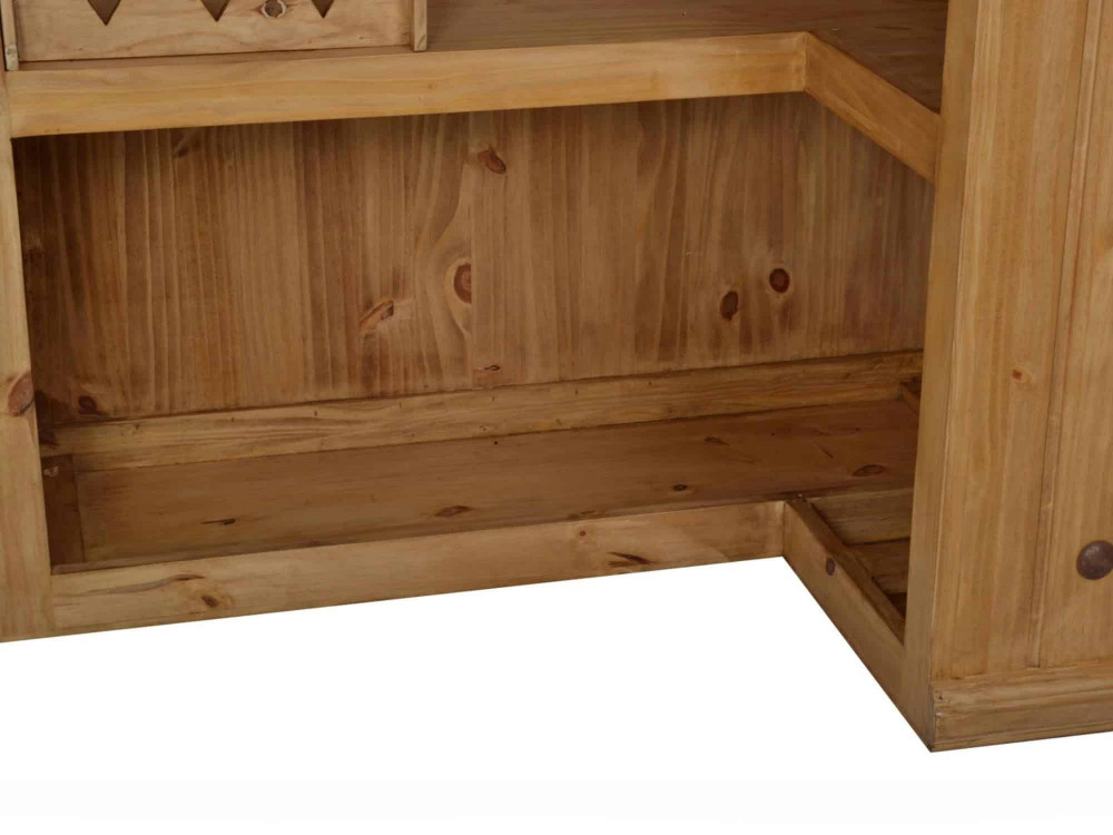 Bar Mexico Möbel Landhaus Pinie Honig