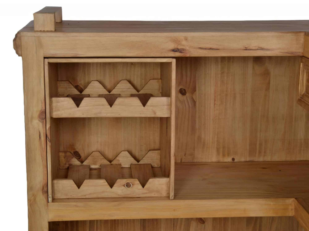 Bar Mexico Möbel Landhaus Pinie Honig