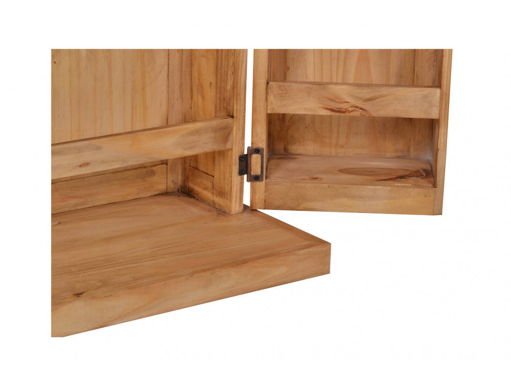 Barschrank Mexico Möbel Landhaus Massivholz Pinie Honig