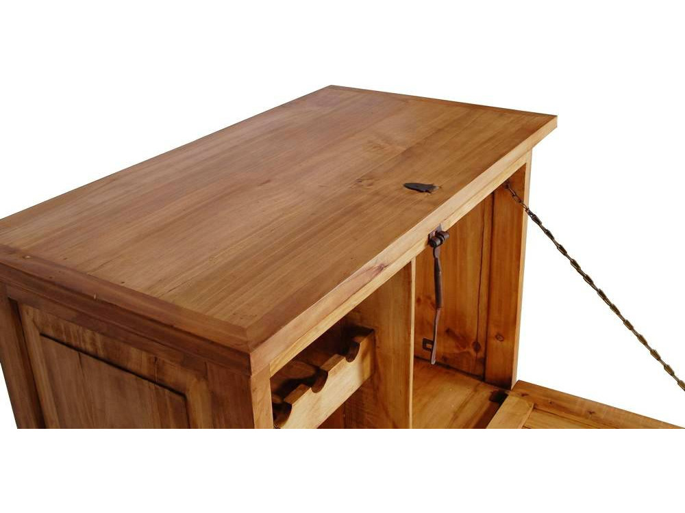 Barschrank Mexico Möbel Landhaus Pinie Honig