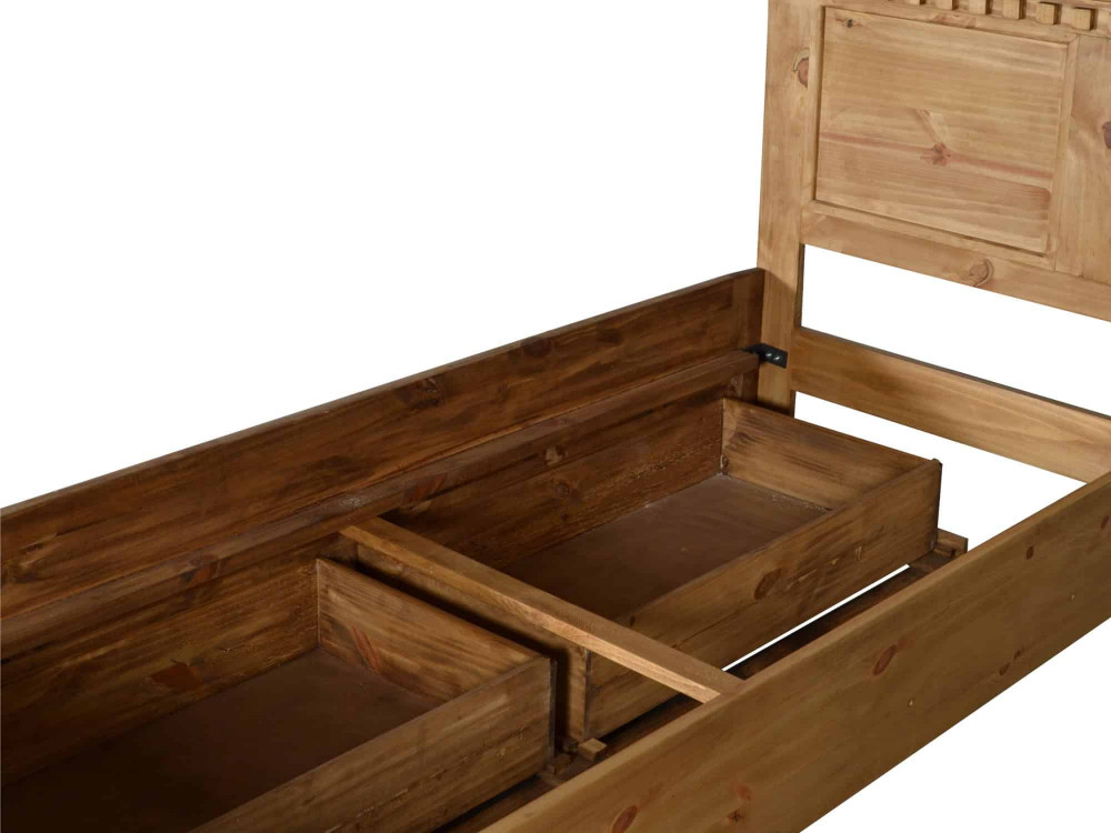 Bett Mexico Möbel Landhaus Honig