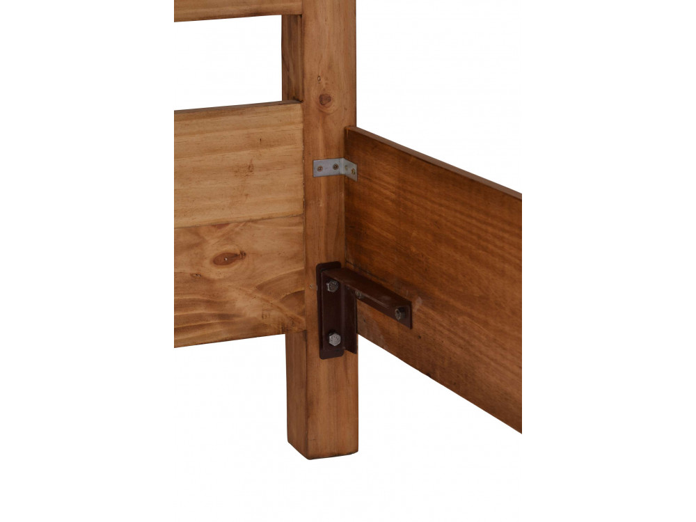 Bett Mexico Möbel Landhaus Massivholz Pinie Honig