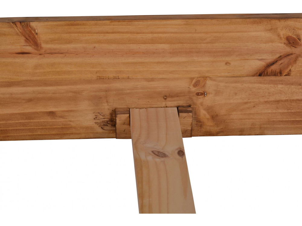 Bett Mexico Möbel Landhaus Massivholz Pinie Honig