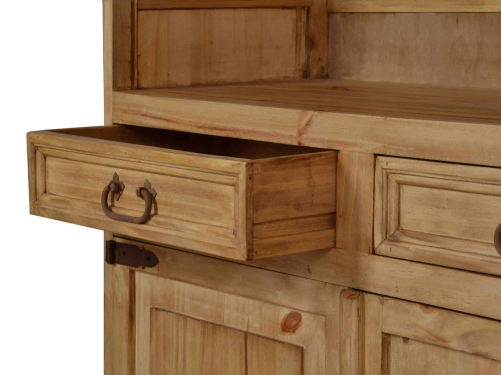 Bücherregal Mexico Möbel Landhaus Massivholz Pinie Honig