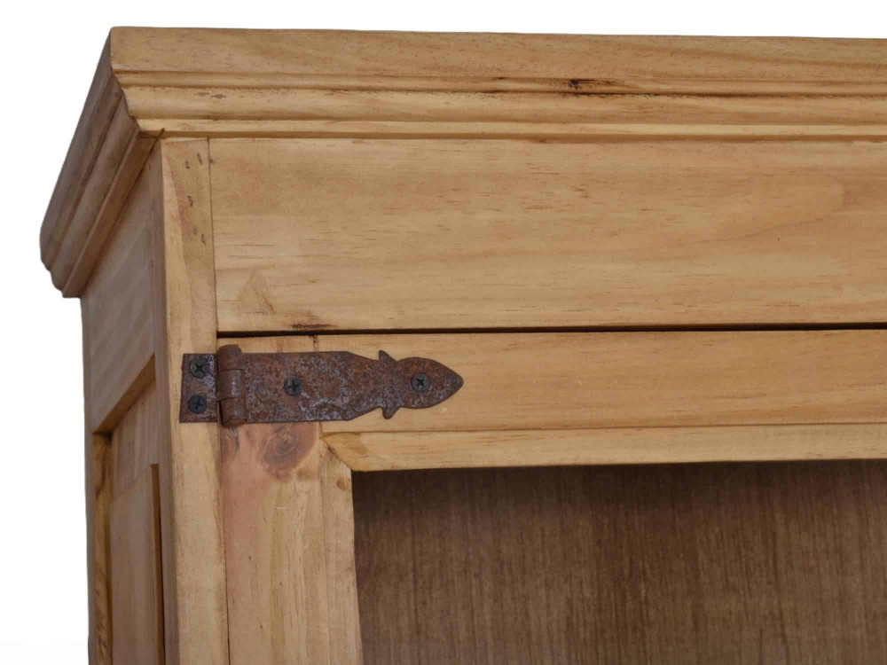 Buffet Mexico Möbel Landhaus Glas Massivholz Pinie Honig