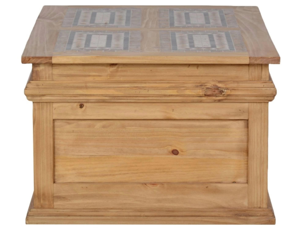 Couchtisch Mexico Möbel Landhaus Massivholz Pinie Honig
