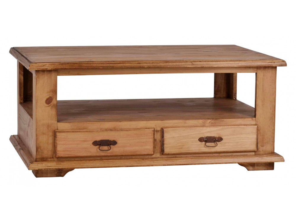 Couchtisch Mexico Möbel Landhaus Pinie Honig