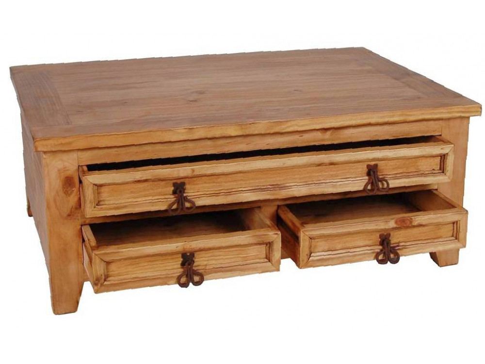 Couchtisch Mexico Möbel Landhaus Pinie Honig