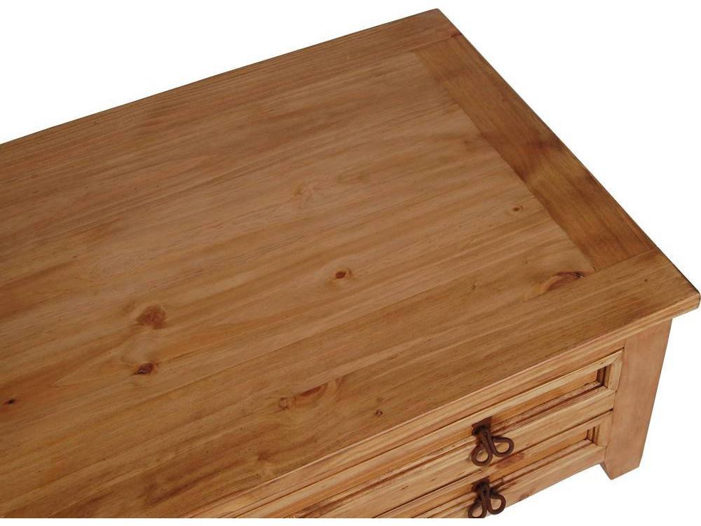 Couchtisch Mexico Möbel Landhaus Pinie Honig