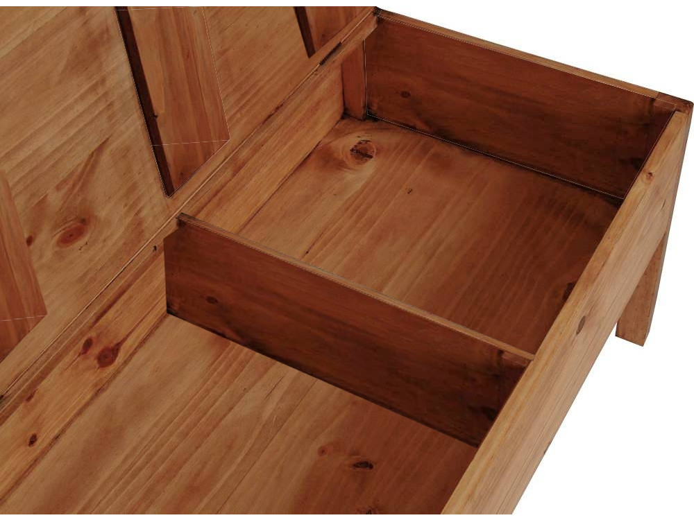 Eckbank Mexico Möbel Landhaus Pinie Honig