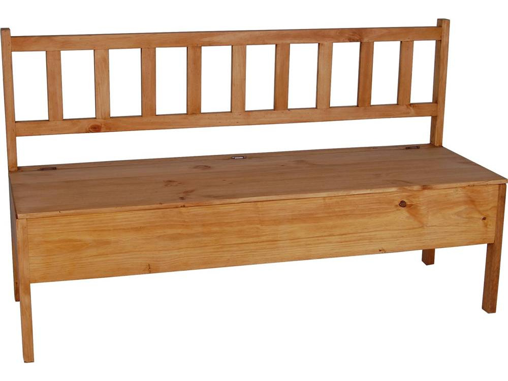 Eckbank Mexico Möbel Landhaus Pinie Honig