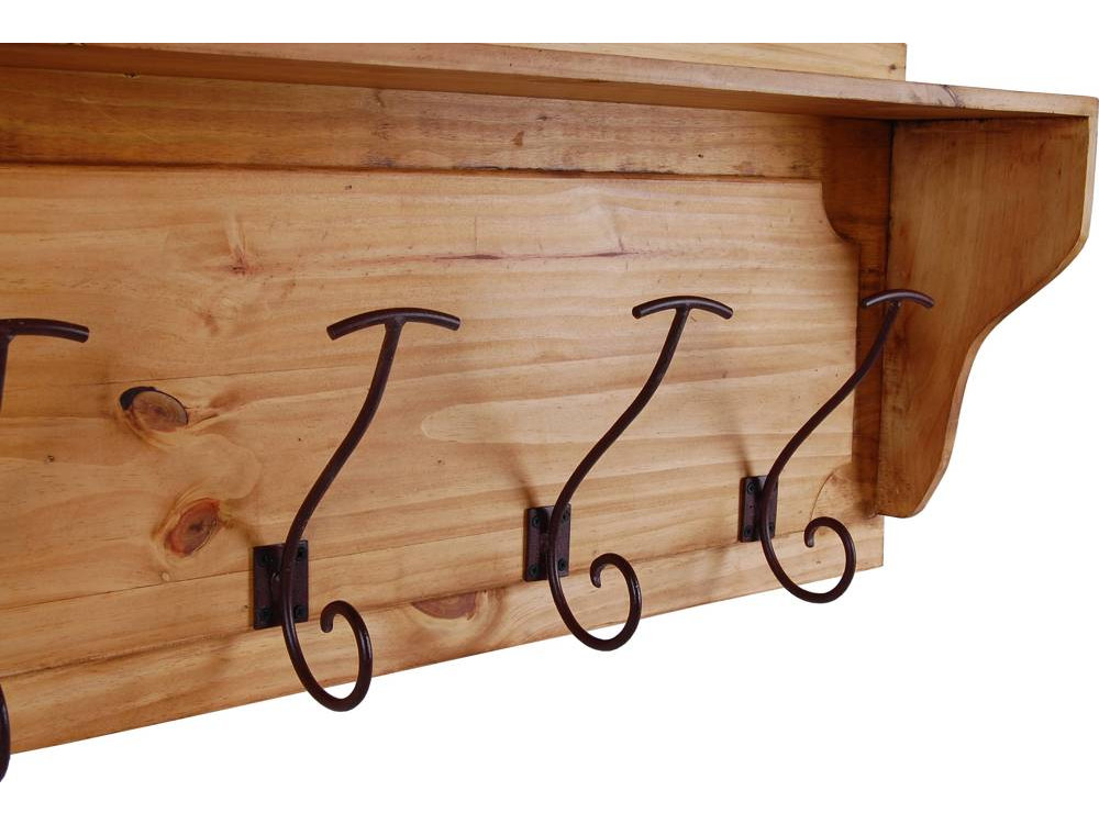 Garderobenhaken Mexico Möbel Landhaus Pinie Honig