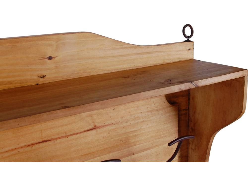 Garderobenhaken Mexico Möbel Landhaus Pinie Honig