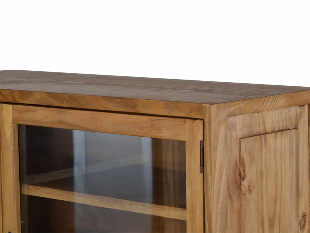 Hängeschrank Mexico Möbel Landhaus Massivholz Pinie Honig