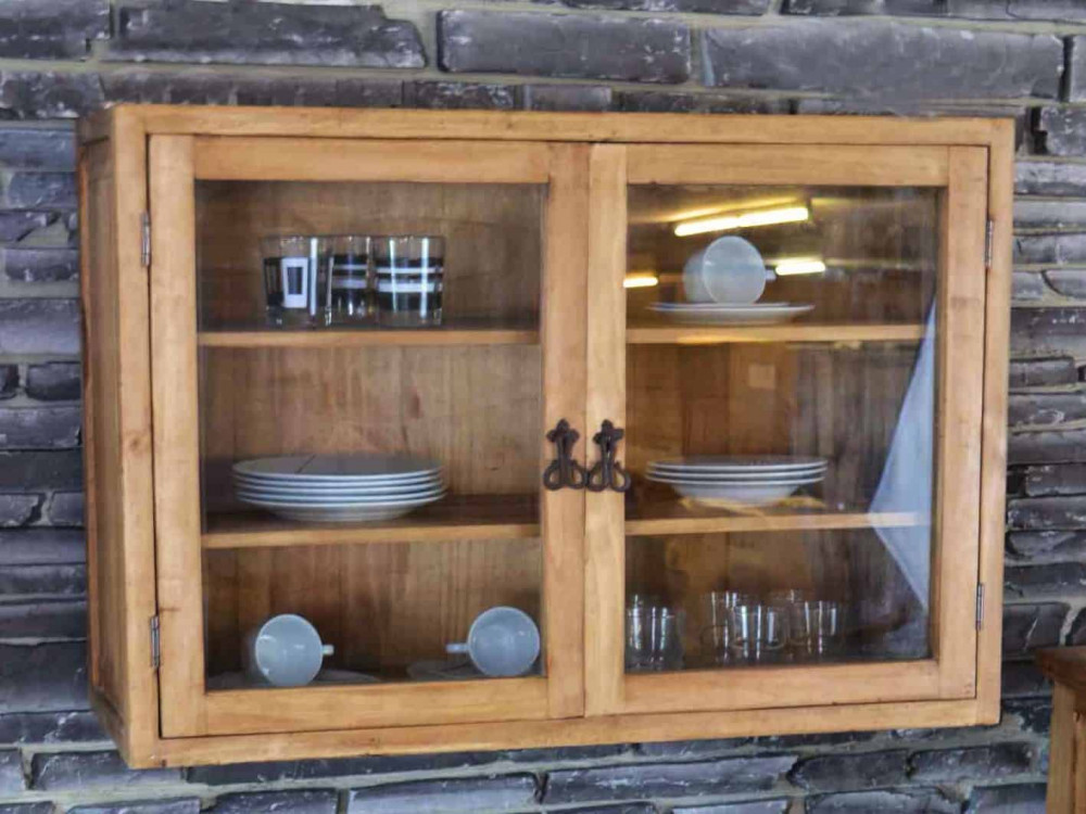 Hängeschrank Mexico Möbel Landhaus Pinie Honig