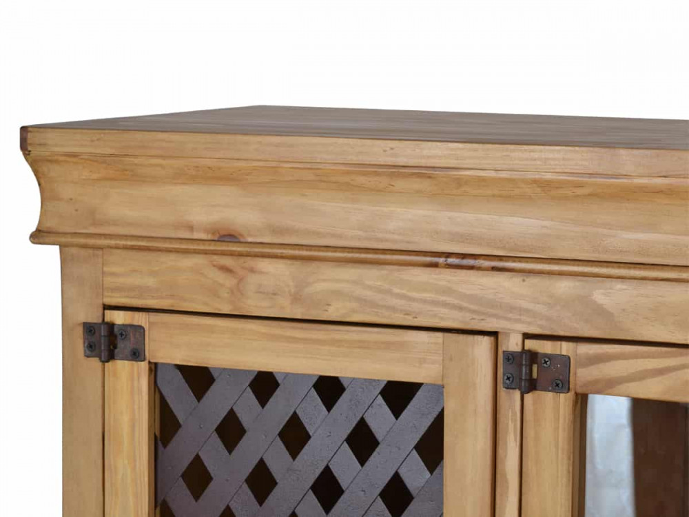 Highboard Mexico Möbel Landhaus Pinie Honig