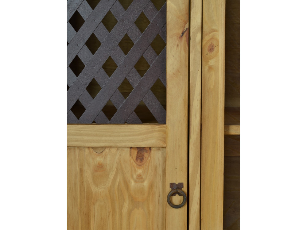 Highboard Mexico Möbel Landhaus Pinie Honig