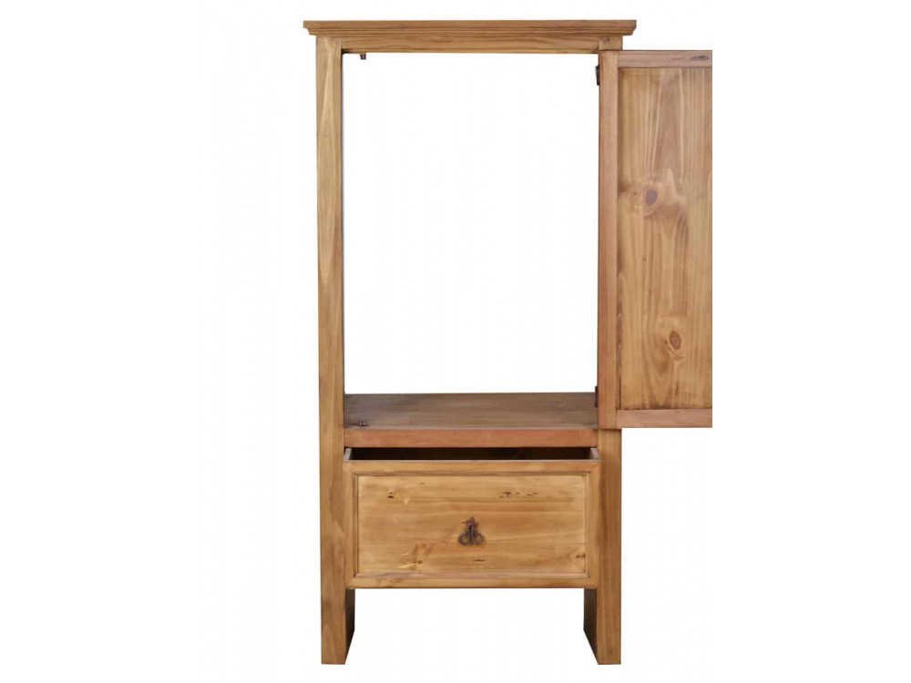 Hochschrank Mexico Möbel Landhaus Pinie Honig