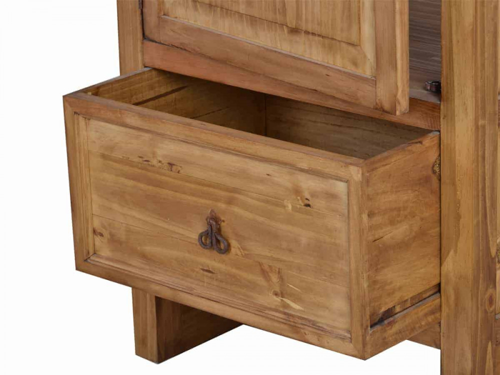 Hochschrank Mexico Möbel Landhaus Pinie Honig