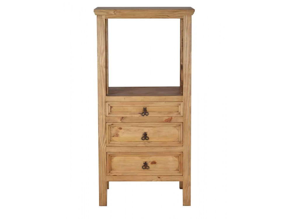 Hochschrank Mexico Möbel Landhaus Pinie Honig