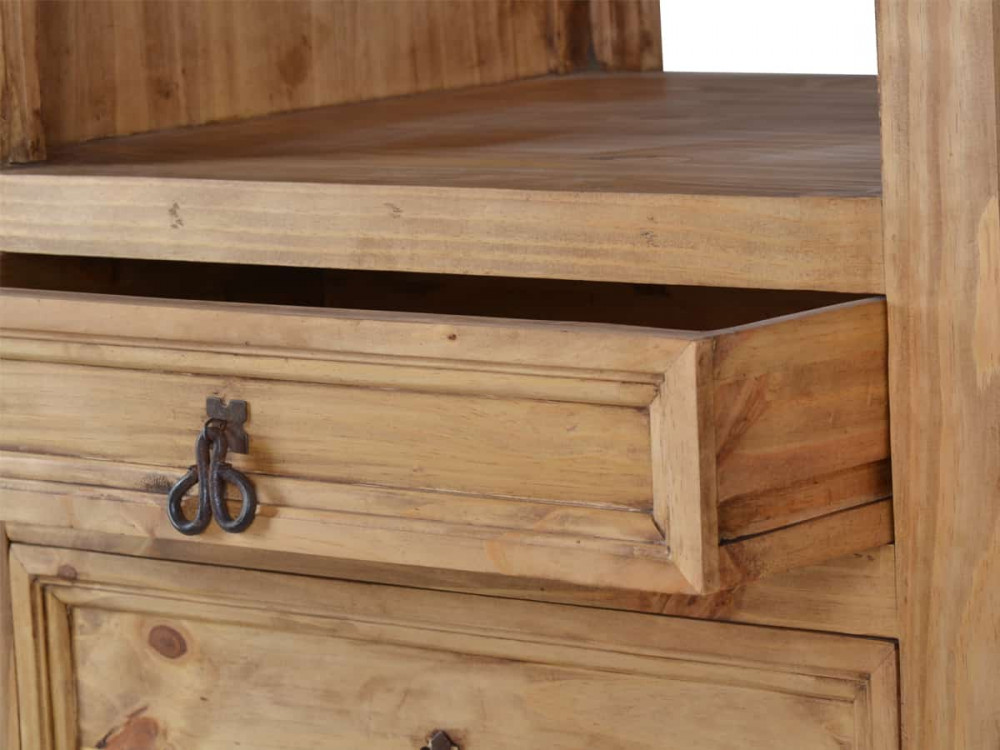 Hochschrank Mexico Möbel Landhaus Pinie Honig