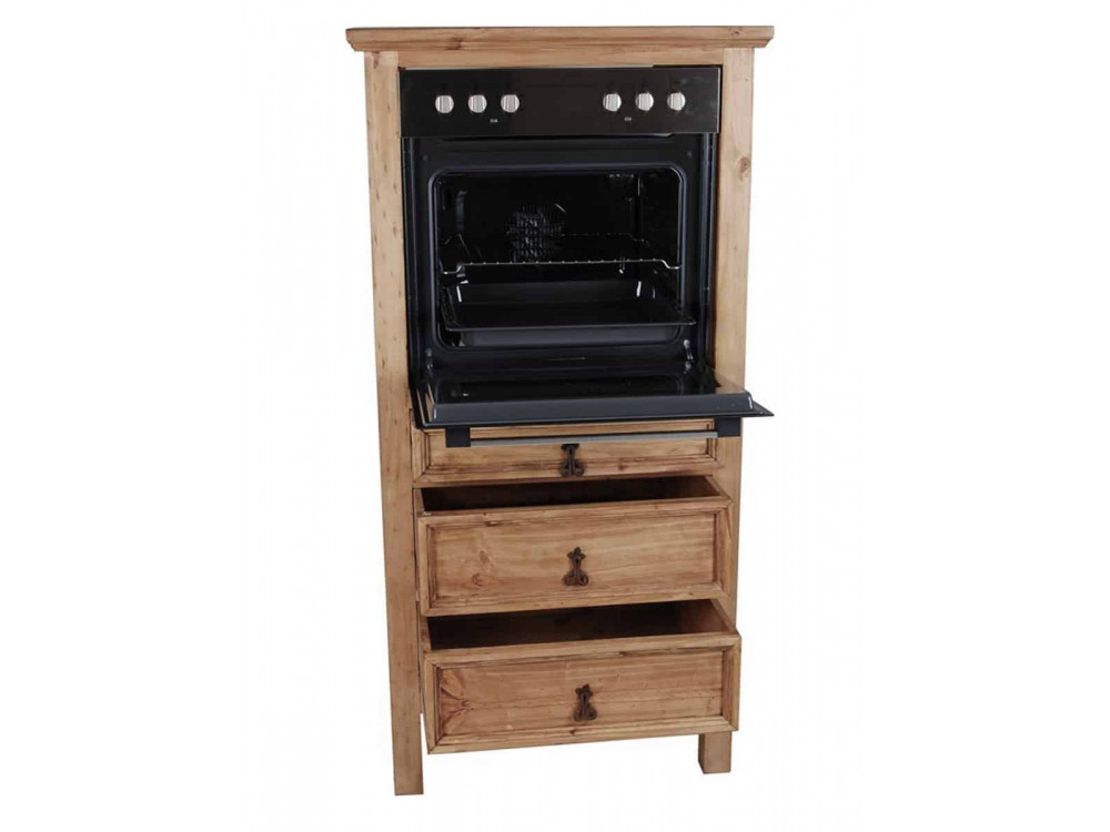 Hochschrank Mexico Möbel Landhaus Pinie Honig