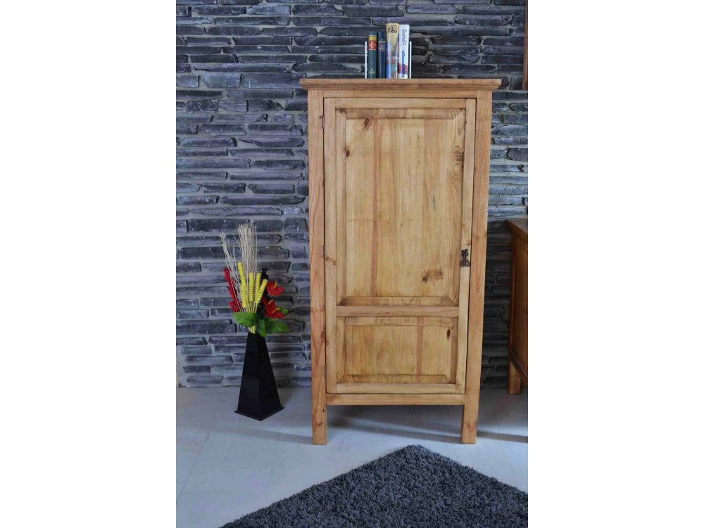 Hochschrank Mexico Möbel Landhaus Pinie Honig