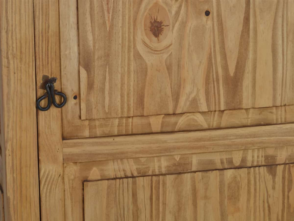 Hochschrank Mexico Möbel Landhaus Pinie Honig