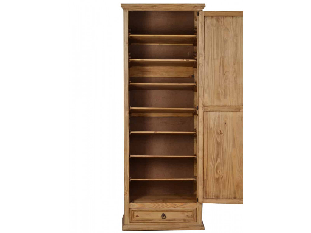 Kleiderschrank Mexico Möbel Landhaus Pinie Honig