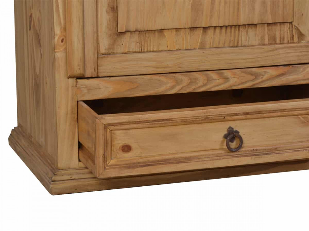 Kleiderschrank Mexico Möbel Landhaus Pinie Honig