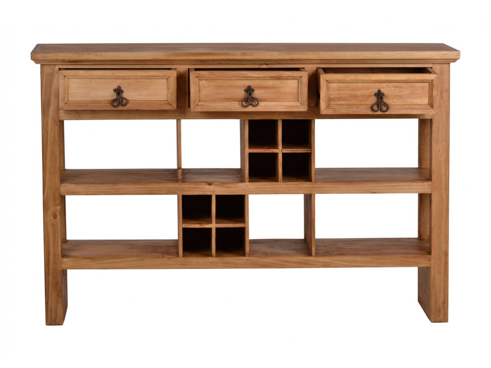 Konsole Mexico Möbel Landhaus Pinie Honig