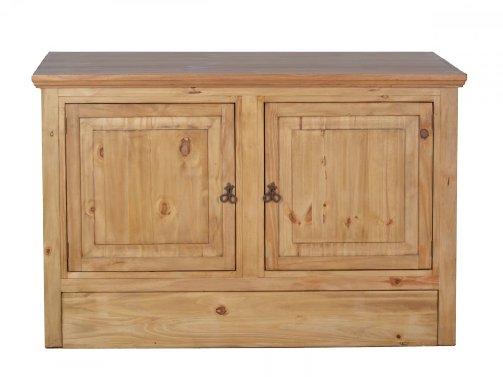 Küchenmodul Mexico Möbel Landhaus Massivholz Pinie Honig