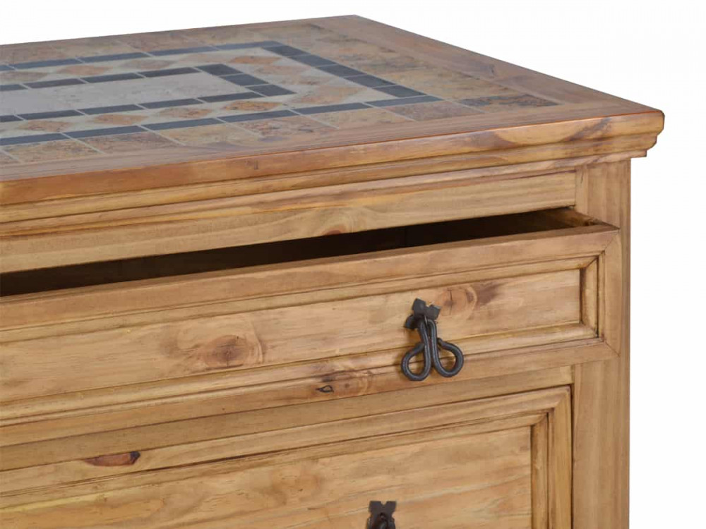 Küchenmodul Mexico Möbel Landhaus Pinie Honig