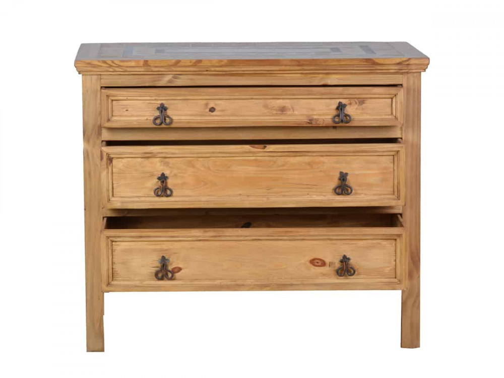 Küchenmodul Mexico Möbel Landhaus Pinie Honig