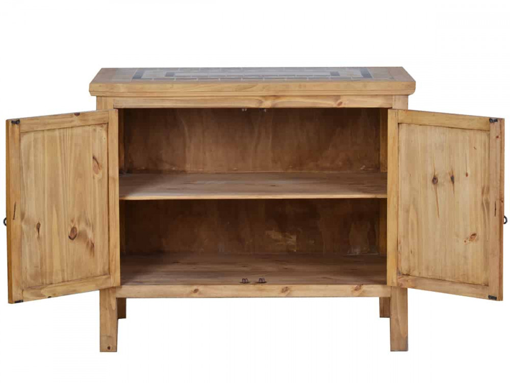 Küchenmodul Mexico Möbel Landhaus Pinie Honig